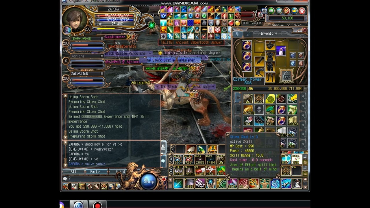 Kingdom Last Chaos Salva and Dejvu Destroy FSK