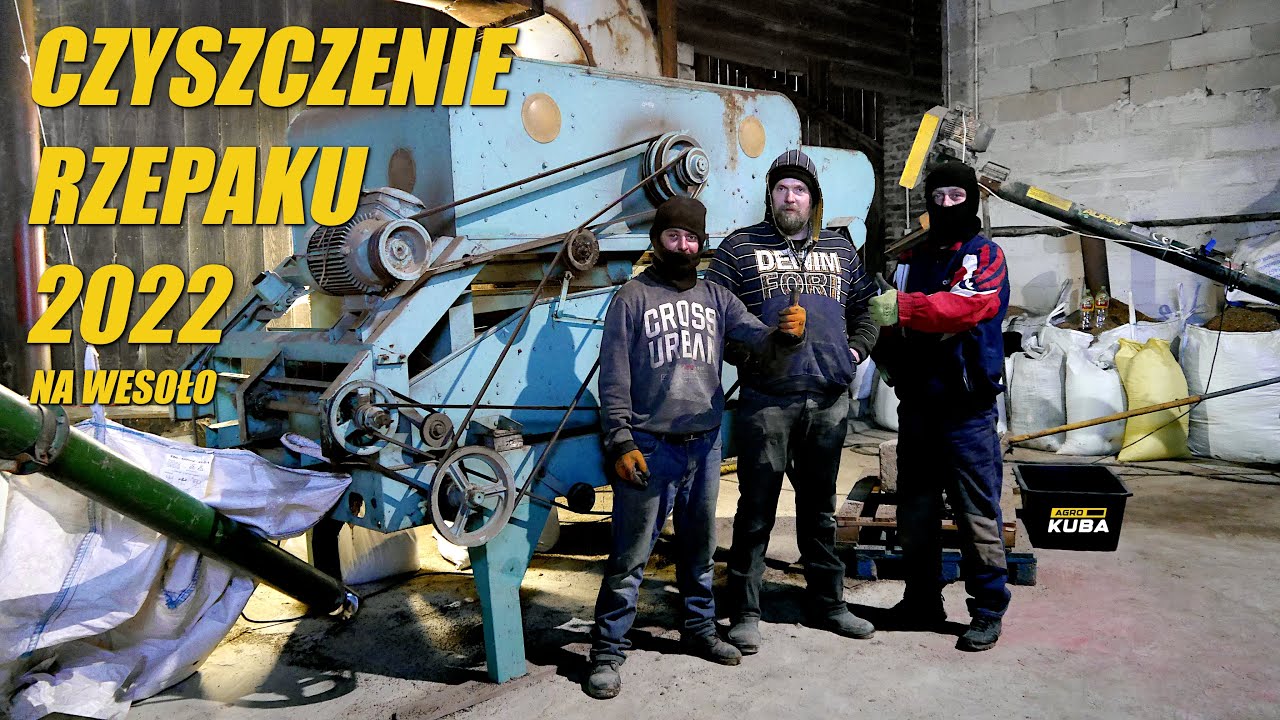 ☆CZYSZCZENIE RZEPAKU 2022!☆NA WESOŁO!☆PIERWSZY FILM W 2022 ROKU!☆PETKUS☆AGROKUBA☆