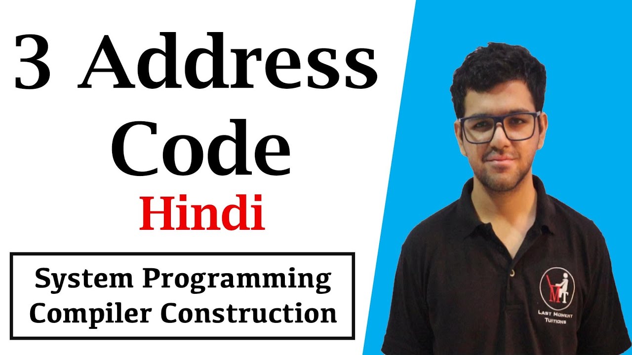 3 Address Code | SPCC in Hindi