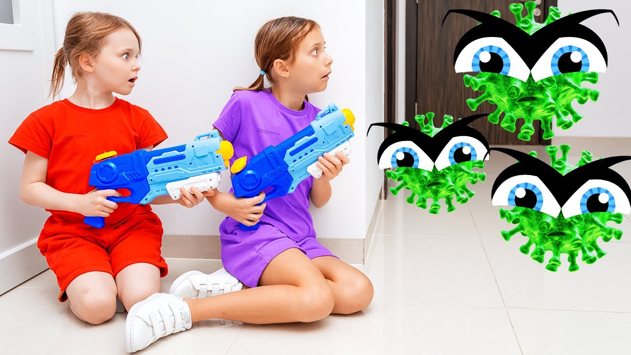 Kids Defeat Germs and Learn Hygiene Rules and Healthy Habits! 🧼✨