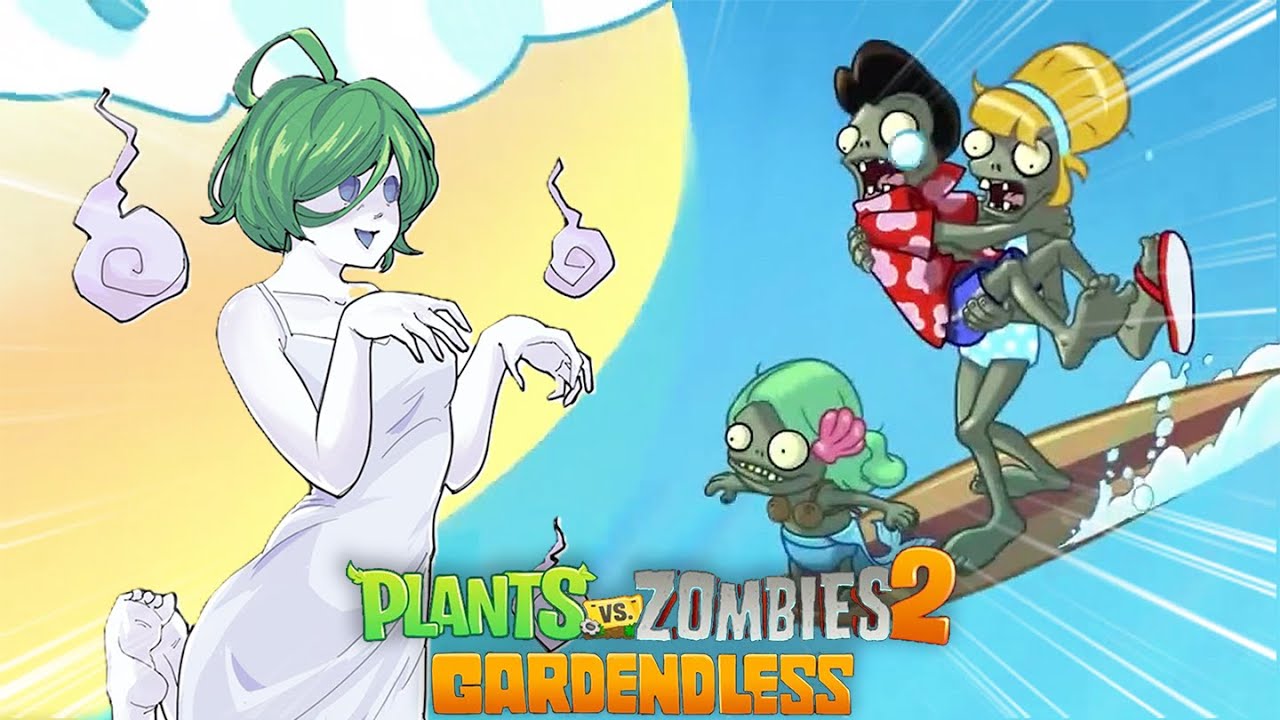 GHOST PEPPER và Mấy Thằng Tắm Biển | PvZ Gardenless