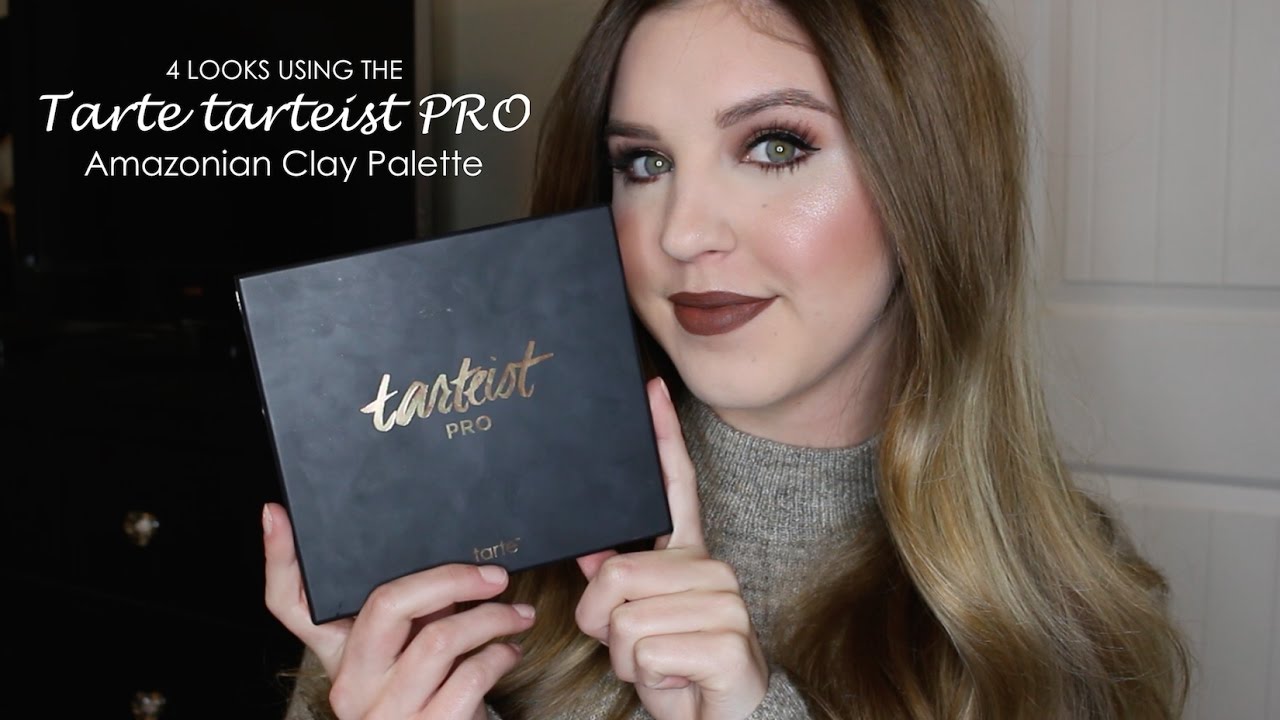 4 LOOKS USING THE TARTEIST PRO AMAZONIAN CLAY PALETTE | Tarte Cosmetics
