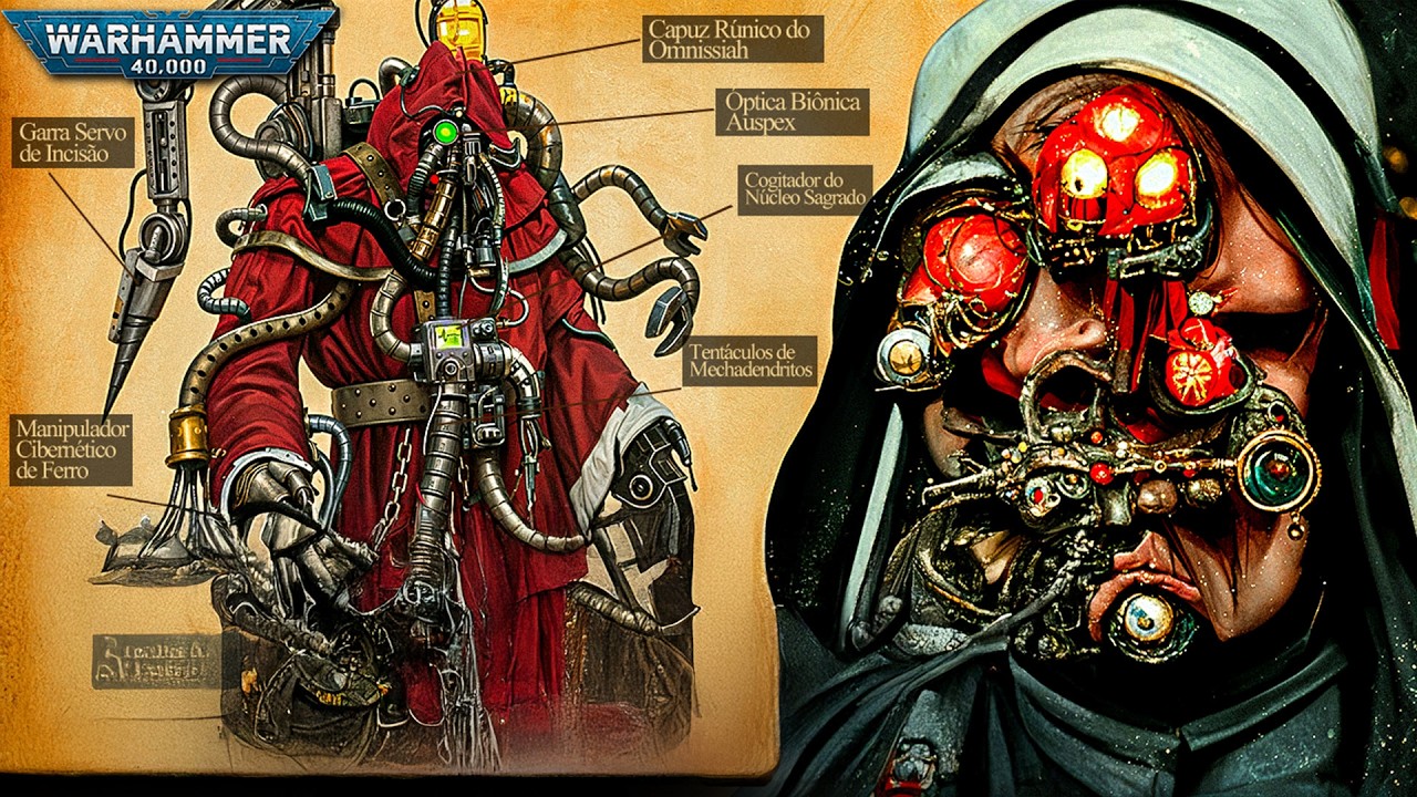 Você Aguentaria se Tornar um Adeptus Mechanicus de WARHAMMER 40K?