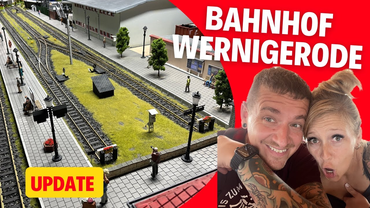 Der Bahnhof Wernigerode der Harzer Schmalspurbahn (HSB) / Modellbau / LGB Modelleisenbahn #114