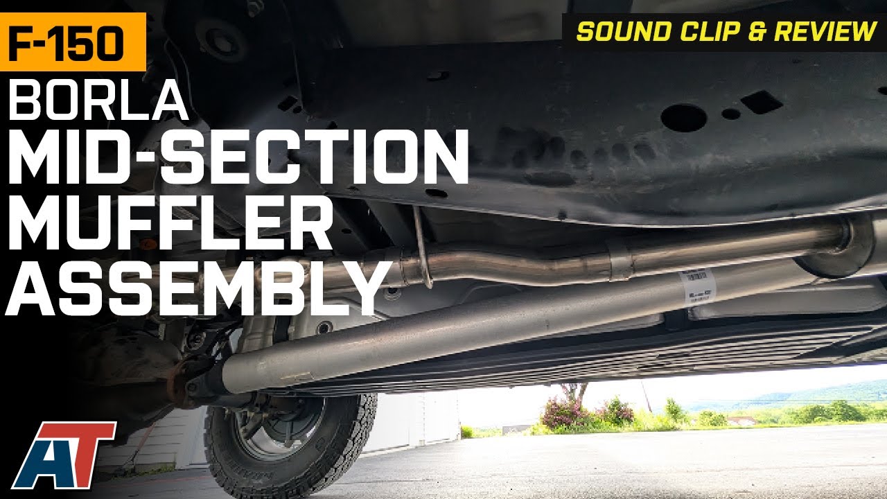 2021-2025 3.5L EcoBoost/5.0L F-150 Borla ATAK Mid-Section Muffler Assembly Review & Sound Clip