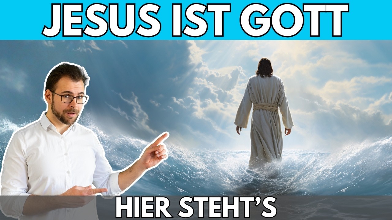 ✝️ JESUS IST GOTT – Hier steht's