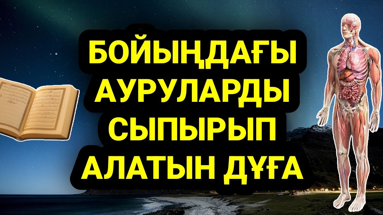 Бүкіл аурулырыңызды сыпырып алады