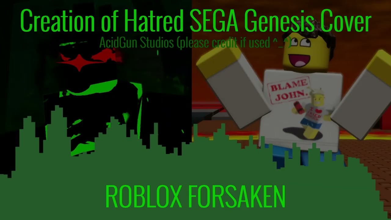 [Forsaken] Creation of Hatred SEGA Genesis Cover