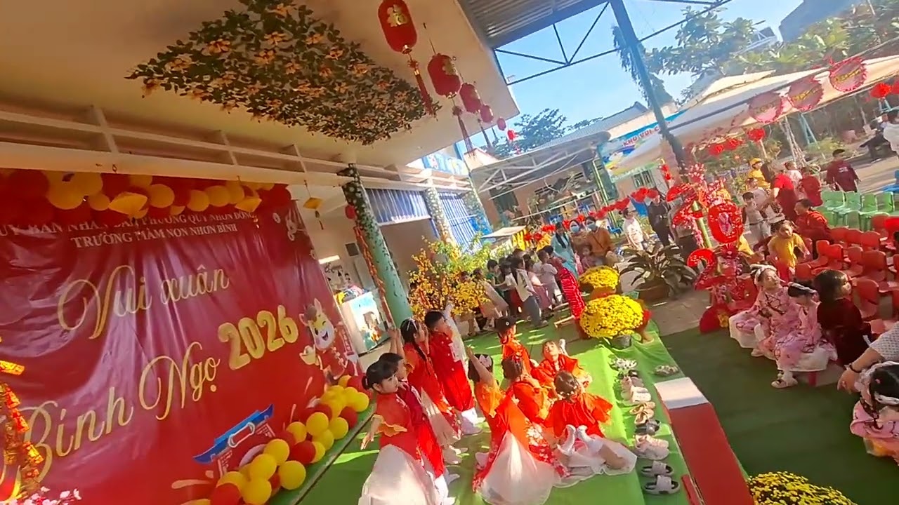 Giai điệu mùa xuân lớp lá 5 Nhơn Bình