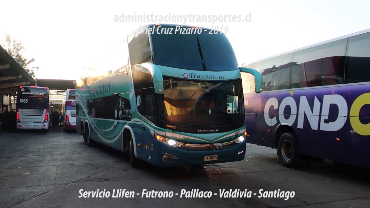 Buses Transantin Sal&oacute;n Cama | Marcopolo Paradiso 1800 DD - Volvo B420R FWXW39