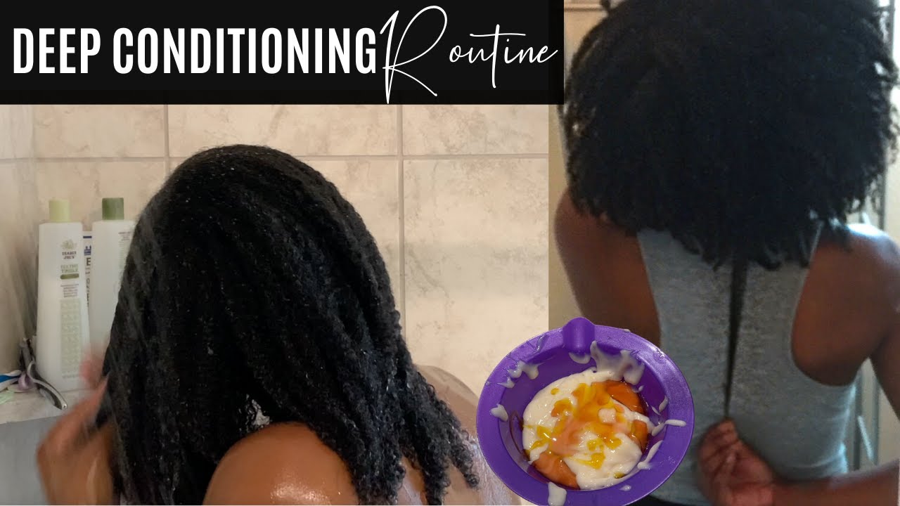 HOW TO | EXTREME DEEP CONDITIONING ROUTINE FOR LONG NATURAL HAIR