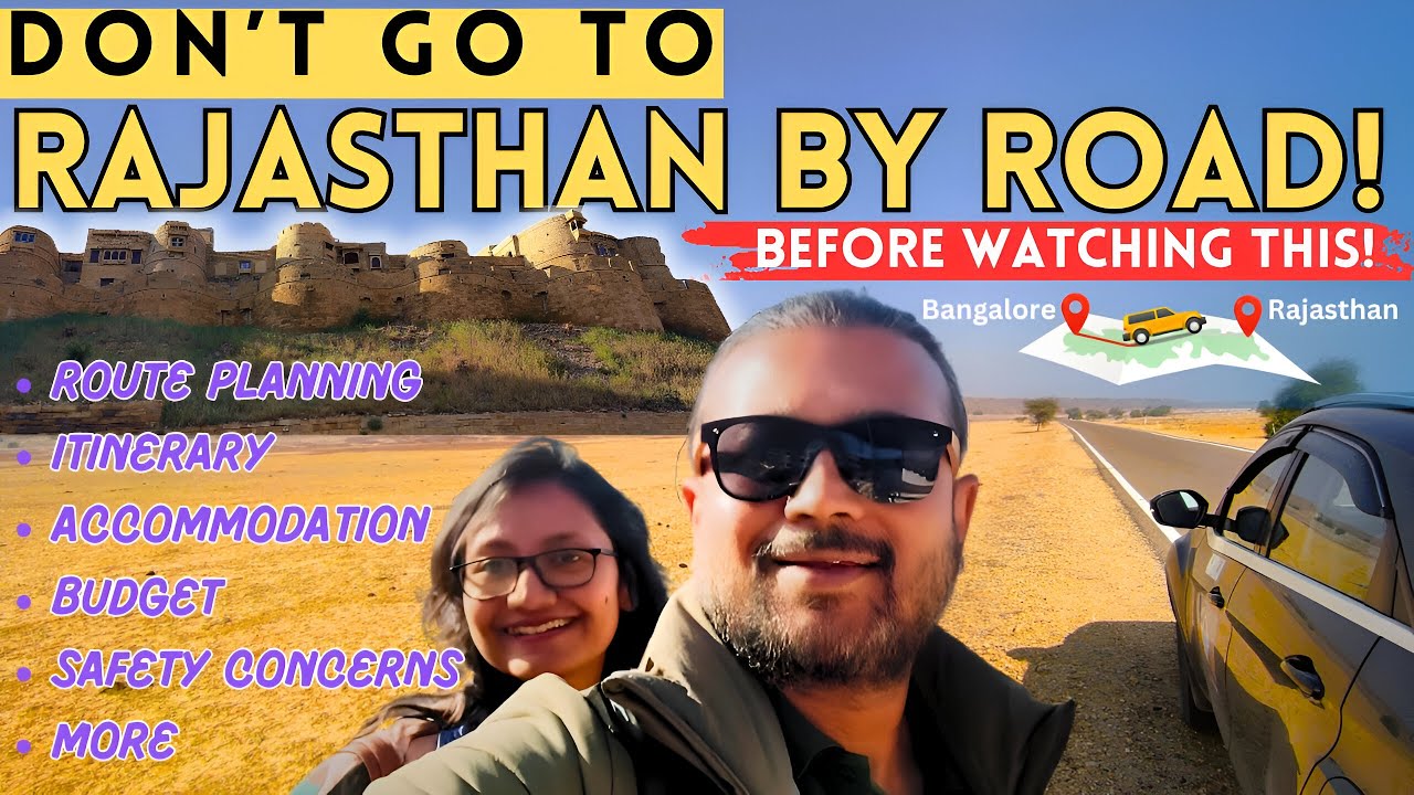 Ultimate Rajasthan Road Trip Guide 🚗 | From Our Epic 17 Days in Rajasthan By Road From Bangalore!