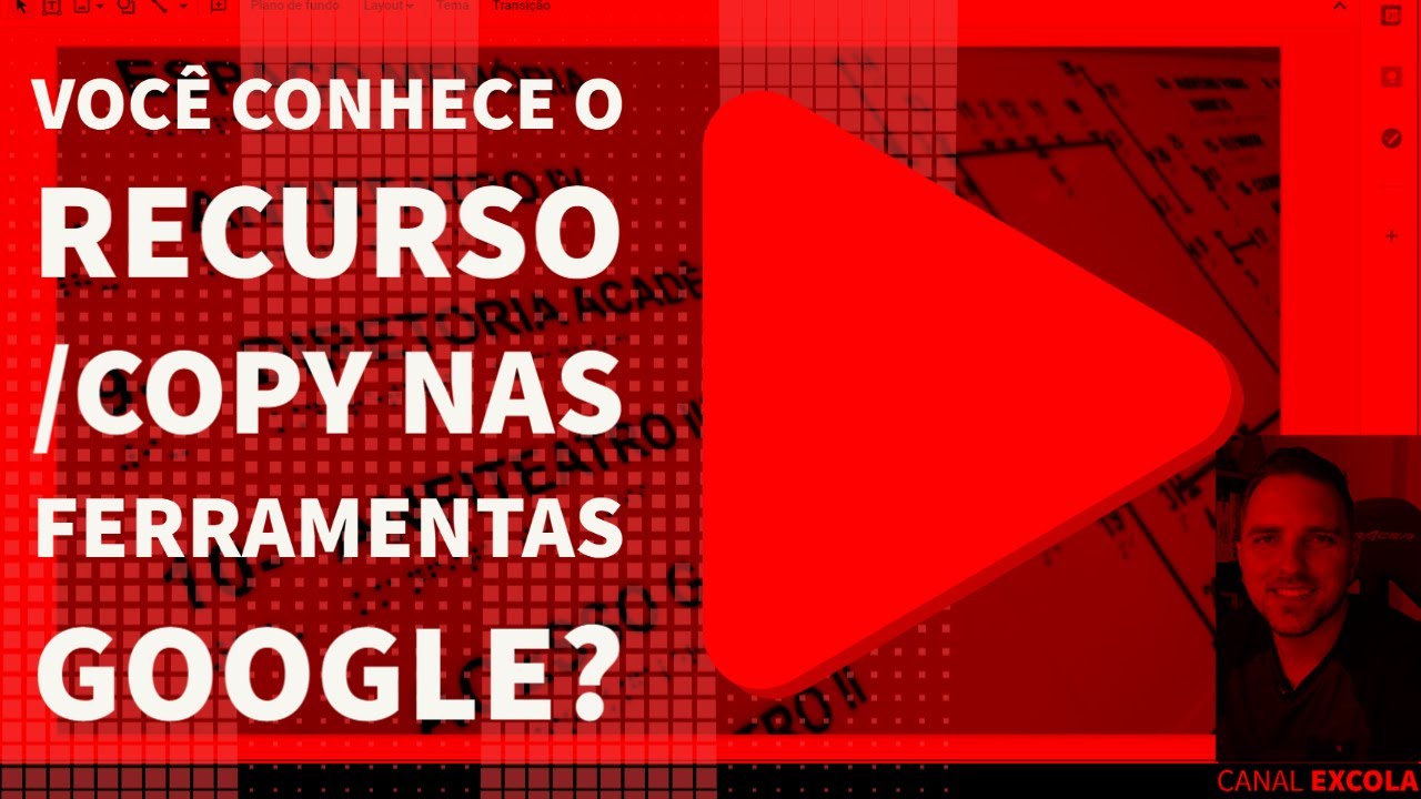 Usando o recurso /copy nas ferramentas google