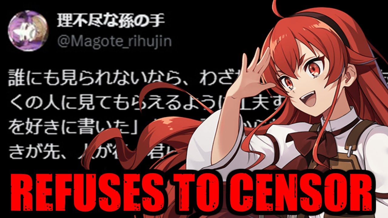 Mushoku Tensei Author Refuses to Censor His Story Over Harassment and Slander