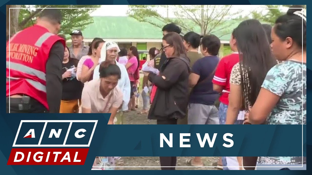 Displaced residents in Davao de Oro landslide transferred to tent city | ANC