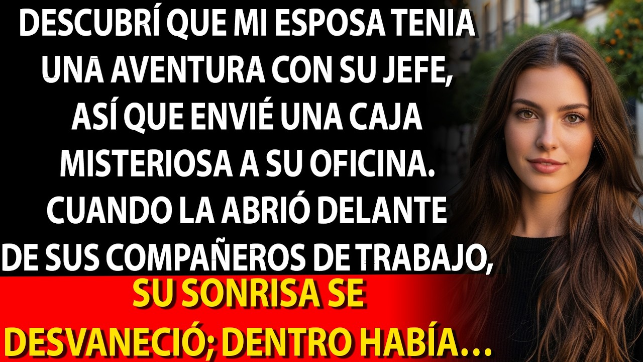 🎁 Envié una caja de regalo a la oficina de mi esposa… 💥 ¡10 minutos después, ella quedó destruida!