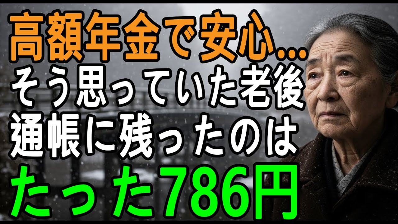 「年金だけで大丈夫」――そう信じ切っていた76歳の大きな誤算。通帳を開いたその瞬間、背筋が凍りついた老後の現実