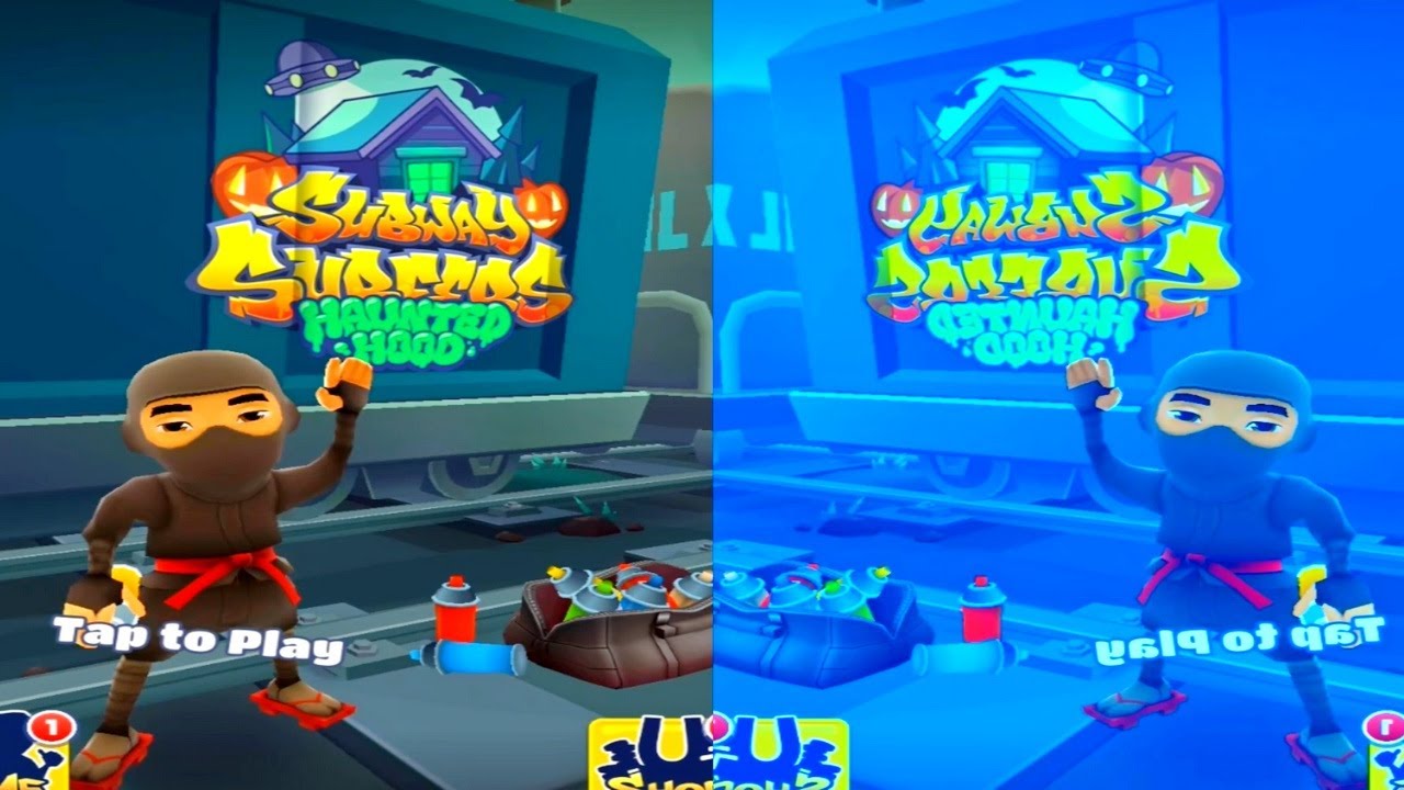 Subway Surfers Haunted Hood 2023 Ninja Colors Fullscreen Gameplay FHD Ep 53