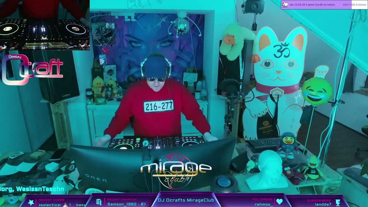 MirageClub ClubTraxx Chapter 59 NewTrance&Techno LiveSet vom 17.02.2026 mixt by Panzerknacker 216277