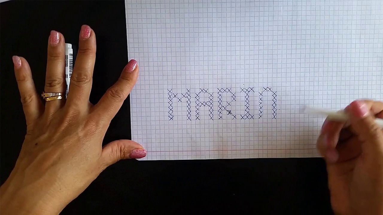 Grafico Croche Fio conduzido Maria