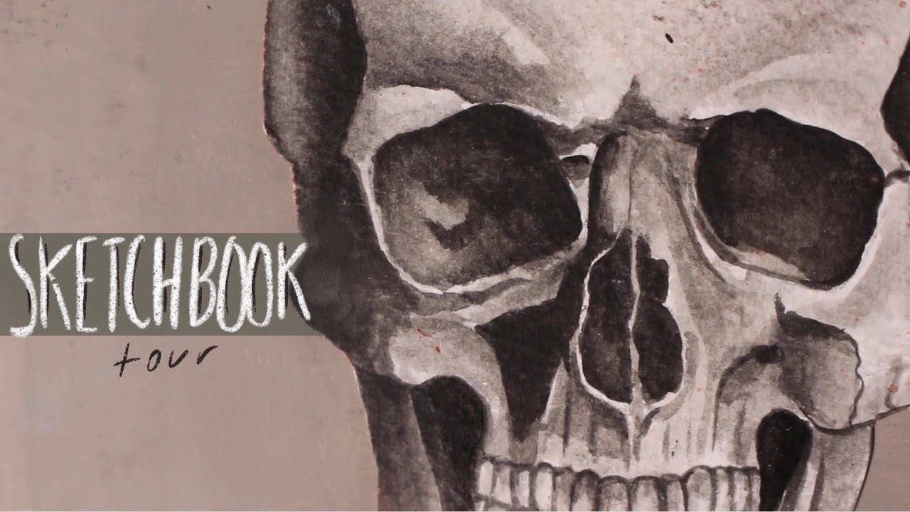 ✿  A level sketchbook tour - A* ✿ (+ tips for full marks)