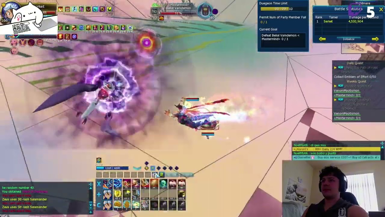 ¡La Dungeon MÁS DIFÍCIL de DMO! 😱 BelialMyotismon Endgame | ¿Pudimos sobrevivir? #dmo