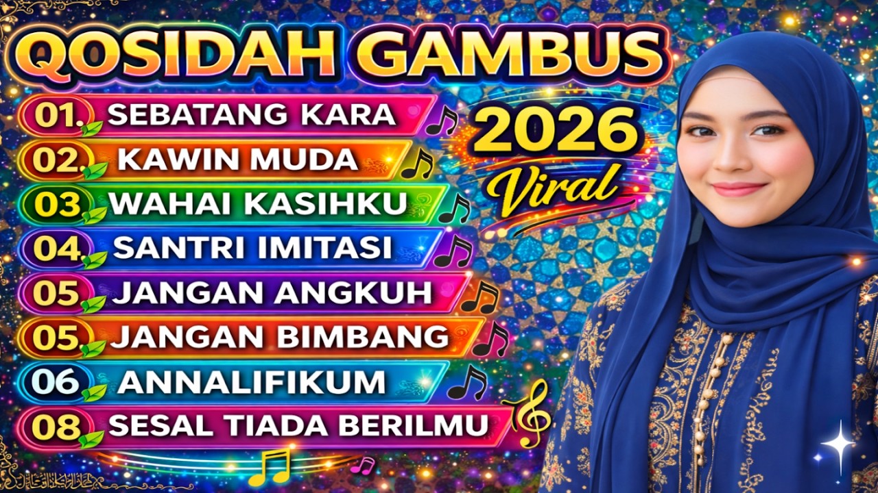QOSIDAH SHOLAWAT TERBARU 2026! BIKIN ADEM HATI! FULL ALBUM QOSIDAH PALING DICARI TAHUN INI 