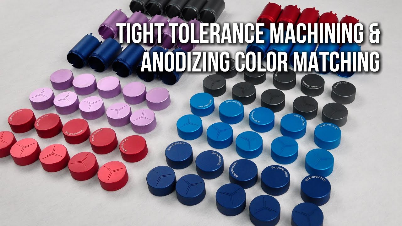 Multi-Color Anodizing Challenge - 1,000 Aluminum Parts with ΔE ≤1 | WayKen Rapid