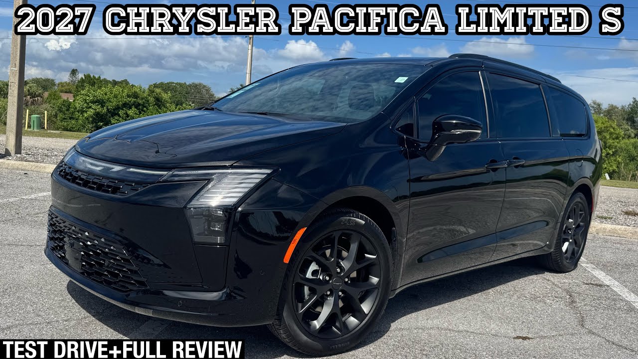 2027 Chrysler Pacifica Limited S: ТЕСТ-ДРАЙВ + ПОЛНЫЙ ОБЗОР