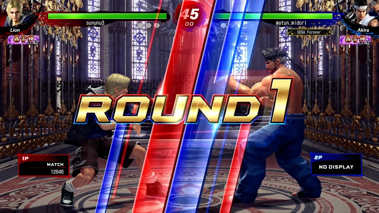 【VFes / VF5us 高段位戦】 轟雷神 リオン VS 轟雷神 結城晶