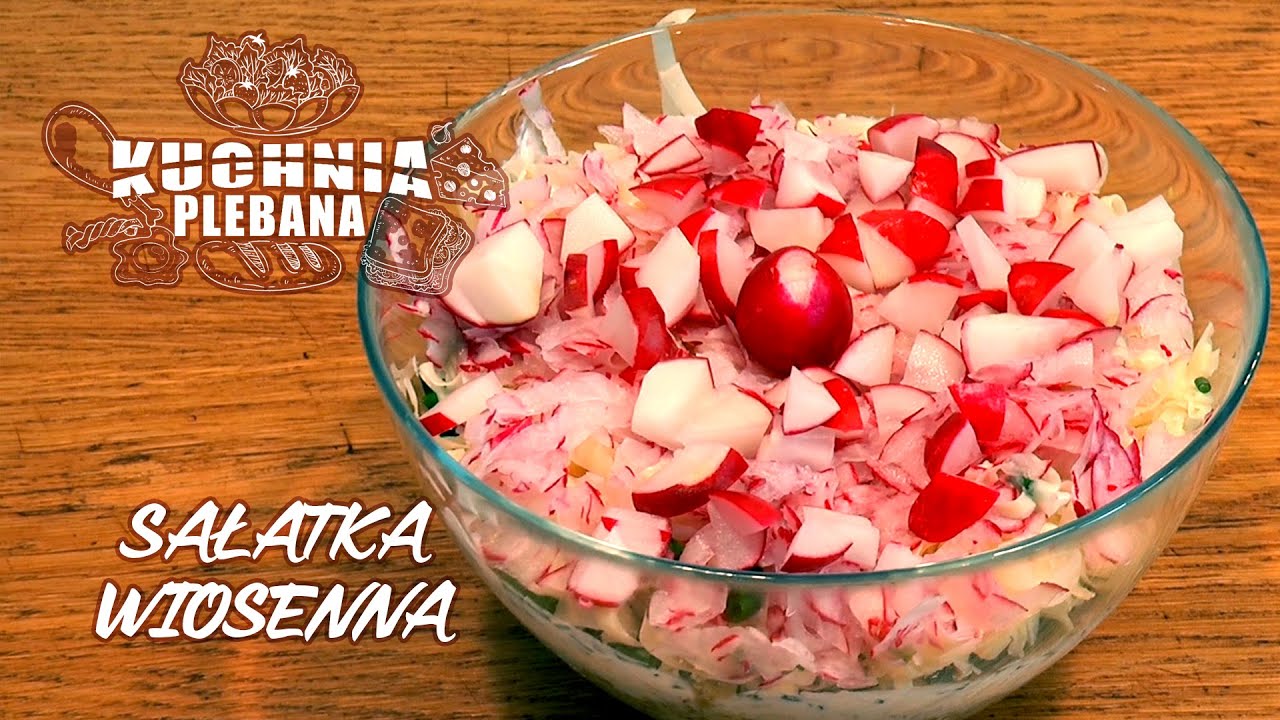 SAŁATKA WIOSENNA I Kuchnia Plebana