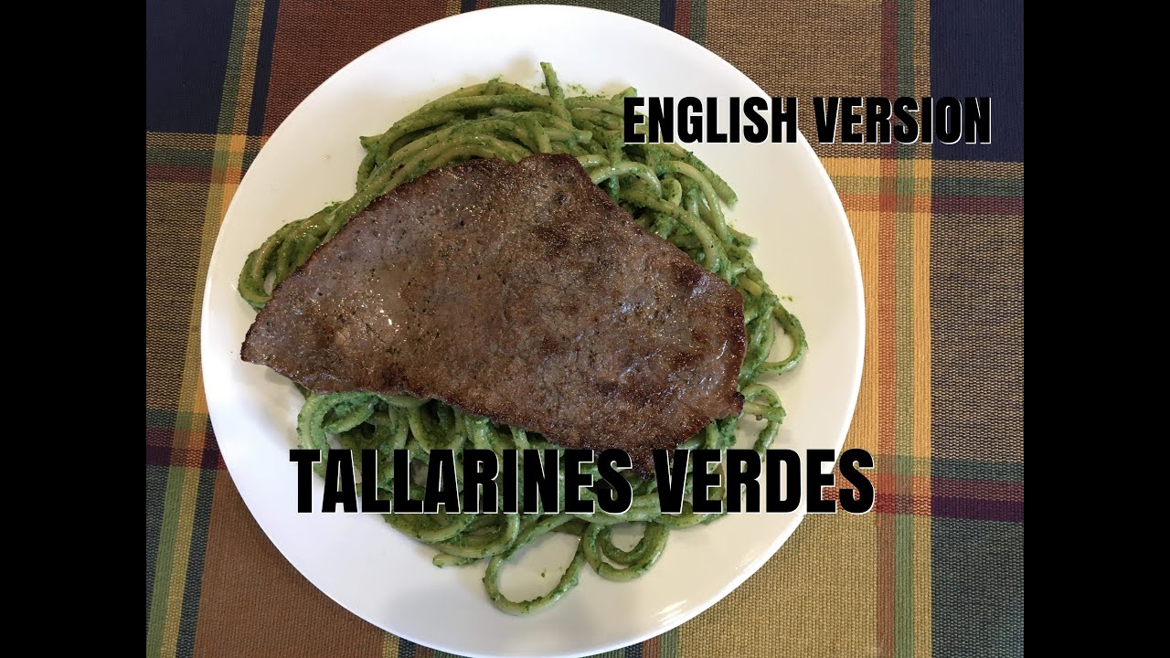 TALLARINES VERDES | PERUVIAN STYLE SPAGHETTI PESTO
