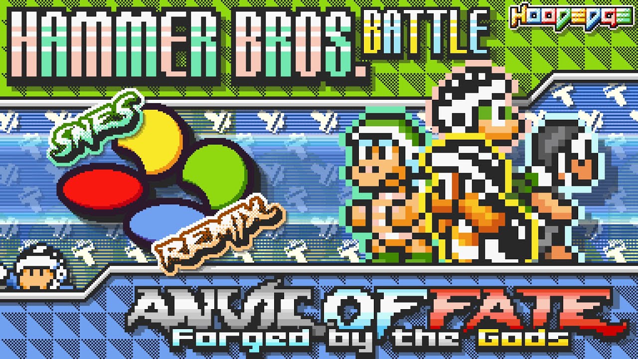 Super Mario Bros. 3 - Anvil of Fate, Forged by the Gods 🔨 ~ Hammer Bros. Battle 【SNES Remix】