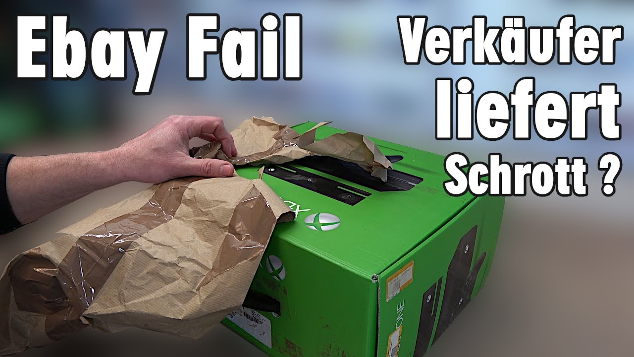 Microsoft Xbox Ebay Fail - Xbox One Konsole gekauft