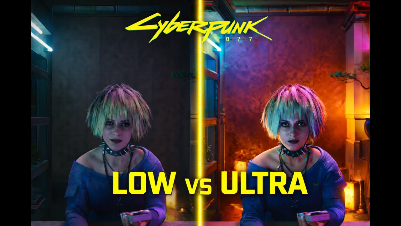 Cyberpunk 2077 – Low Settings vs Ultra Settings Comparison
