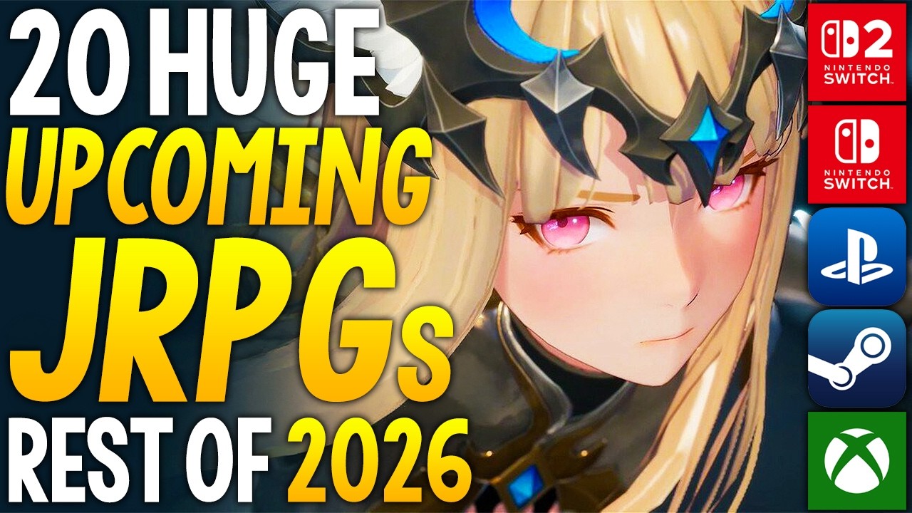 20 ГРАНДИОЗНЫХ JRPG 2026 года &mdash; Новые JRPG-игры на PS5, PS4, Nintendo Switch + Switch 2, PC и Xbox!