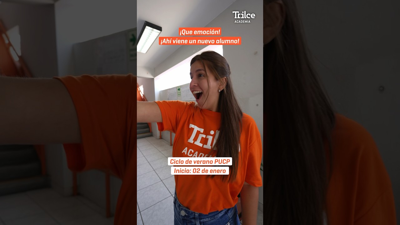 Nuevo alumno de Academia Trilce 🧡😲👈🏻 #clases #academia #trilce