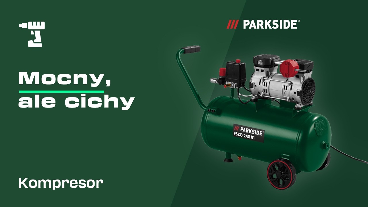Cichy, mocny i niezawodny: kompresor Silent PARKSIDE PSKO 248 B1 #ToolTalk