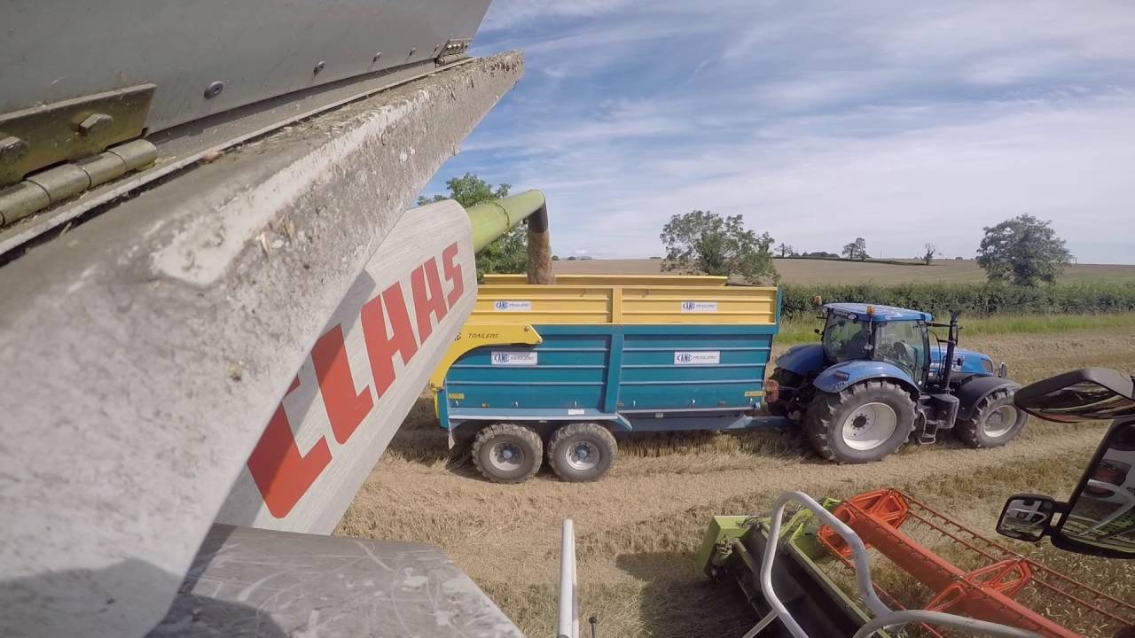 Grain Harvest 2016 Co. Louth (4K)