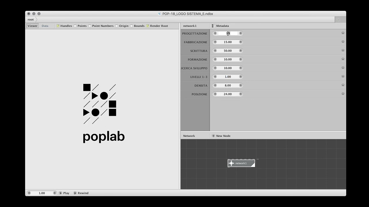 Poplab / logo backstage