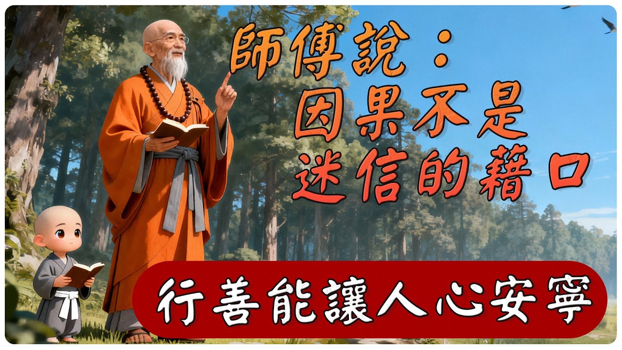 小和尚：“為什麼有人覺得因果是迷信呢？ 佛法智慧 | 禪思 | 佛學 | 心性修持