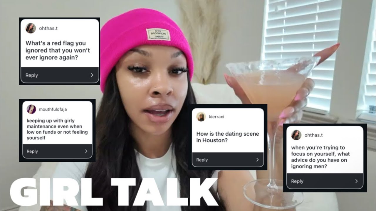 *tipsy* GIRL TALK! I might’ve said TOO much..  jealous friends + dating requirements etc..