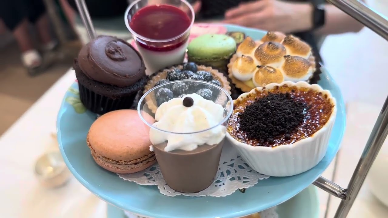 Fancy tea time and waterfront views with my girls! 🫖 🍰 | Lady Camellia - Old Town, Alexandria