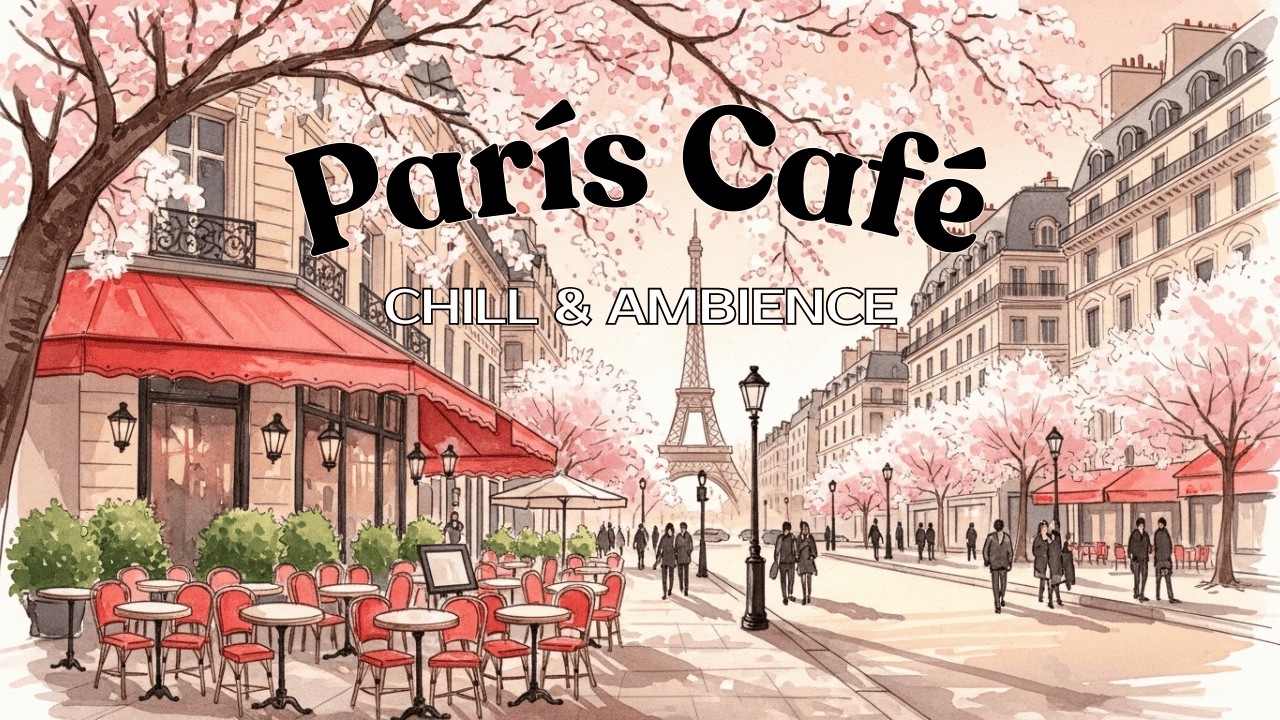 Paris Café Jazz ☕ Relaxing French Music for Work, Study & Cozy Moments