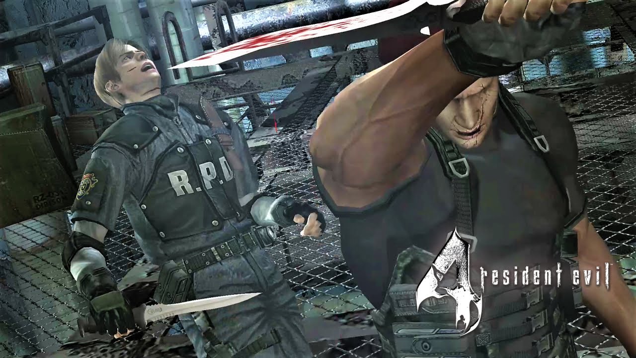 Resident Evil 4 &mdash; Каждая смерть в ножевой схватке Джека Краузера