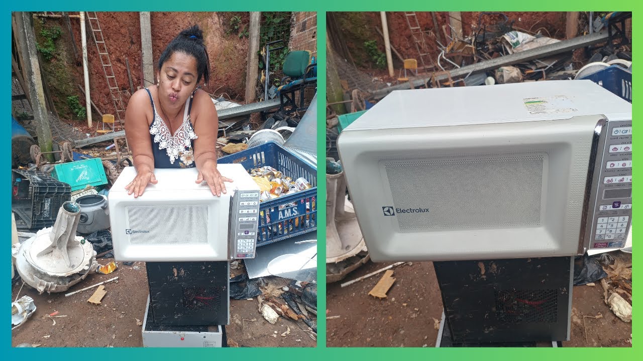 COMO RECICLAR ( MICROONDAS) APROVEITANDO TODO OS COMPONENTES...