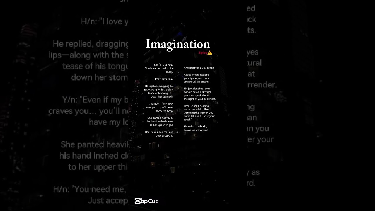 ONE-SHOT #imagine #scenarios