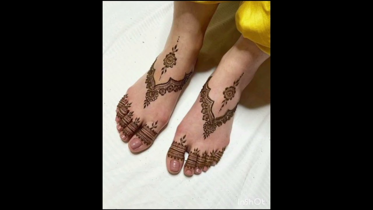 Simple Eid-Ul-Fitr Special Feet Mehndi Design/New Mehndi 2026/Stylish Feet Henna Art/Mahadir Dijain