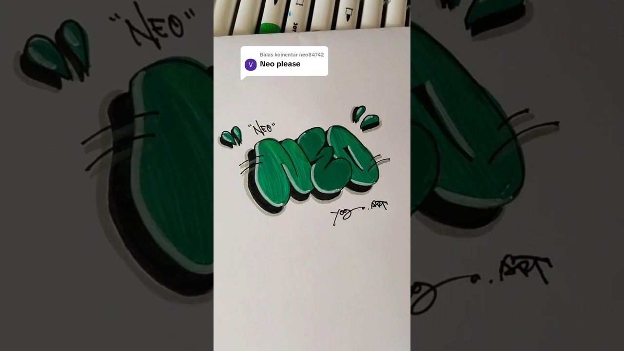 GRAFFITI NAME "NEO"..!! 