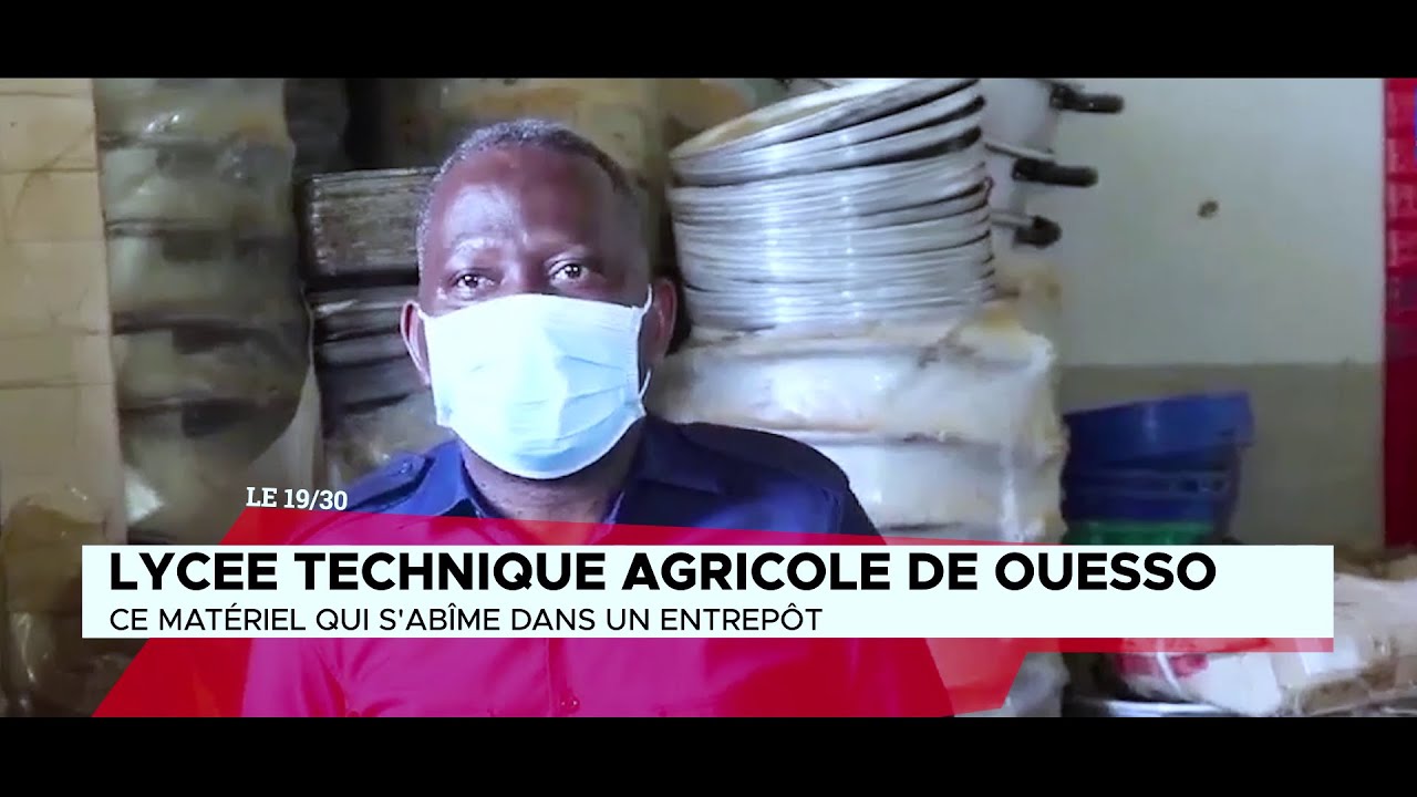 LYCEE TECHNIQUE AGRICOLE DE OUESSO : CE MATÉRIEL QUI S'ABÎME DANS UN ENTREPÔT